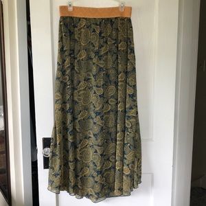LuLaRoe Long Skirt